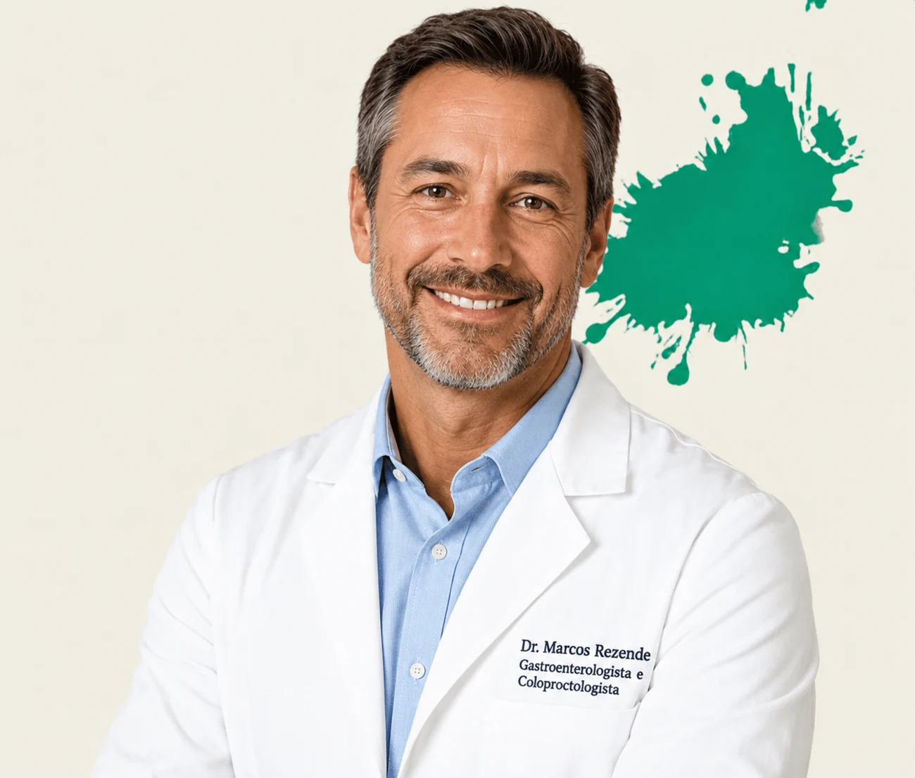 Dr. Marcos Rezende, gastroenterologista e coloproctologista
